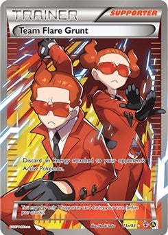 Image for Team Flare Grunt - 73a/83 (073a/083) (PR) - Pokemon