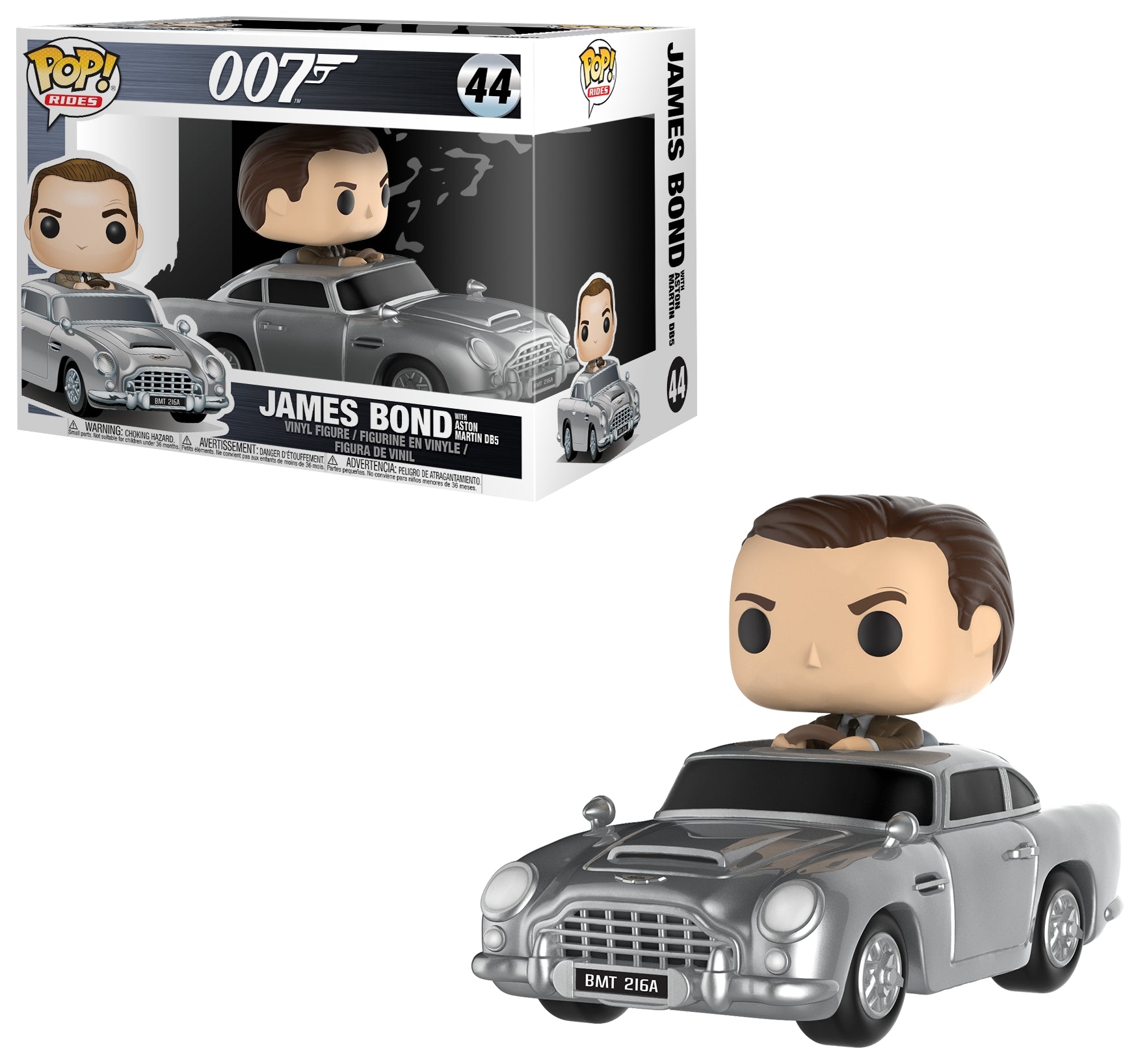 Image for 007: James Bond with Aston Martin DB5 - Funko