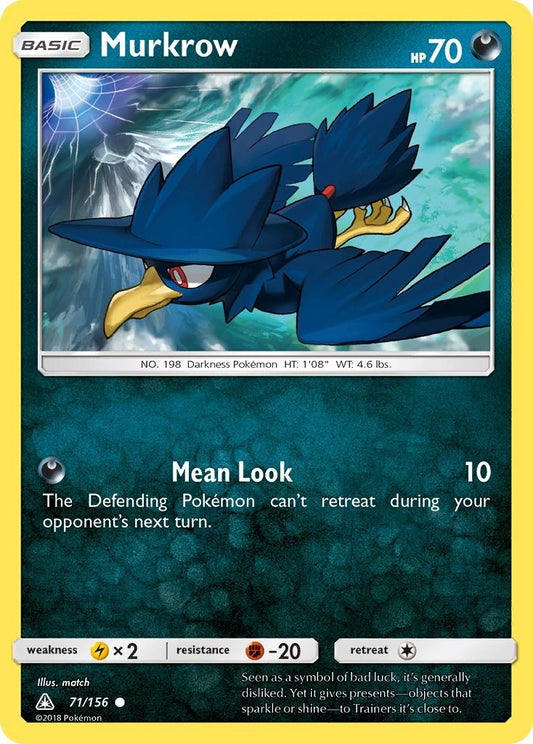 Image for Murkrow (71/156) (SM05) - Pokemon