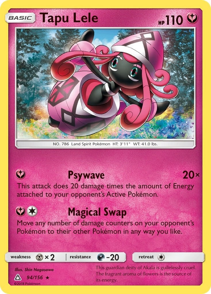 Image for Tapu Lele (94/156) (SM05) - Pokemon