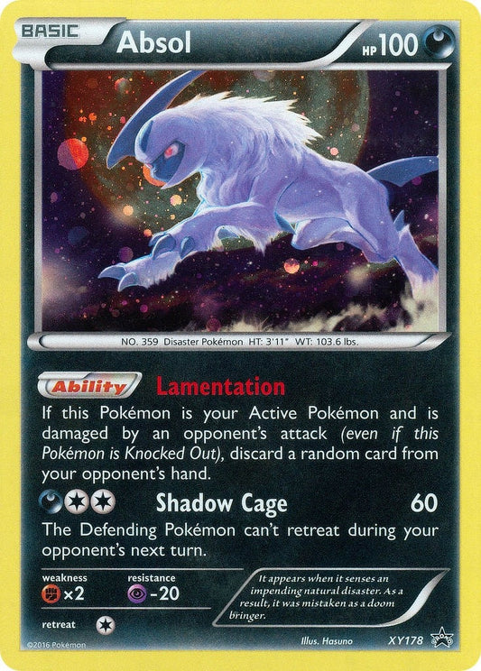 Image for Absol - XY178 (XY178) (PR) - Pokemon