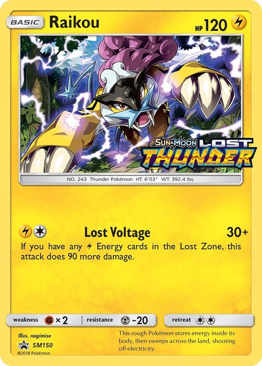 Image for Raikou - SM150 (Prerelease) (SM150) (SMP) - Pokemon