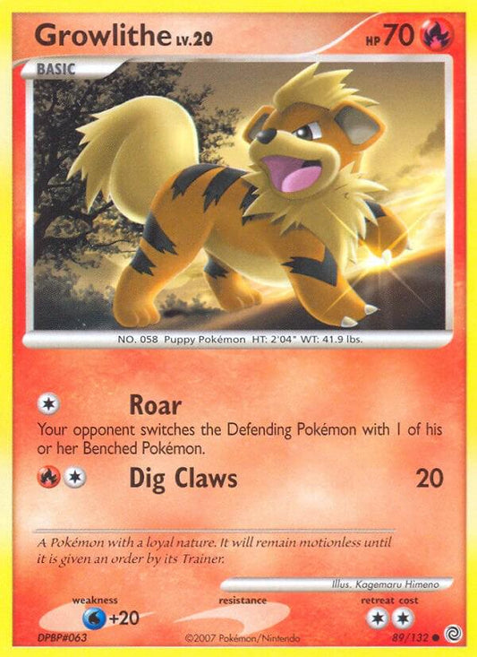 Growlithe - Secret Wonders (SW)
