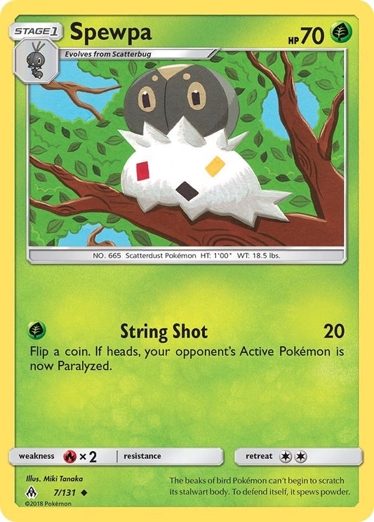 Image for Spewpa (7/131) (SM06) - Pokemon