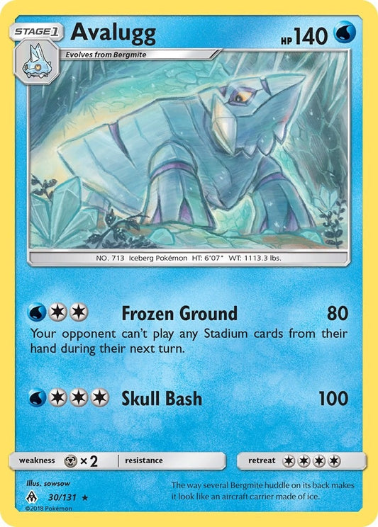 Image for Avalugg (30/131) (SM06) - Pokemon