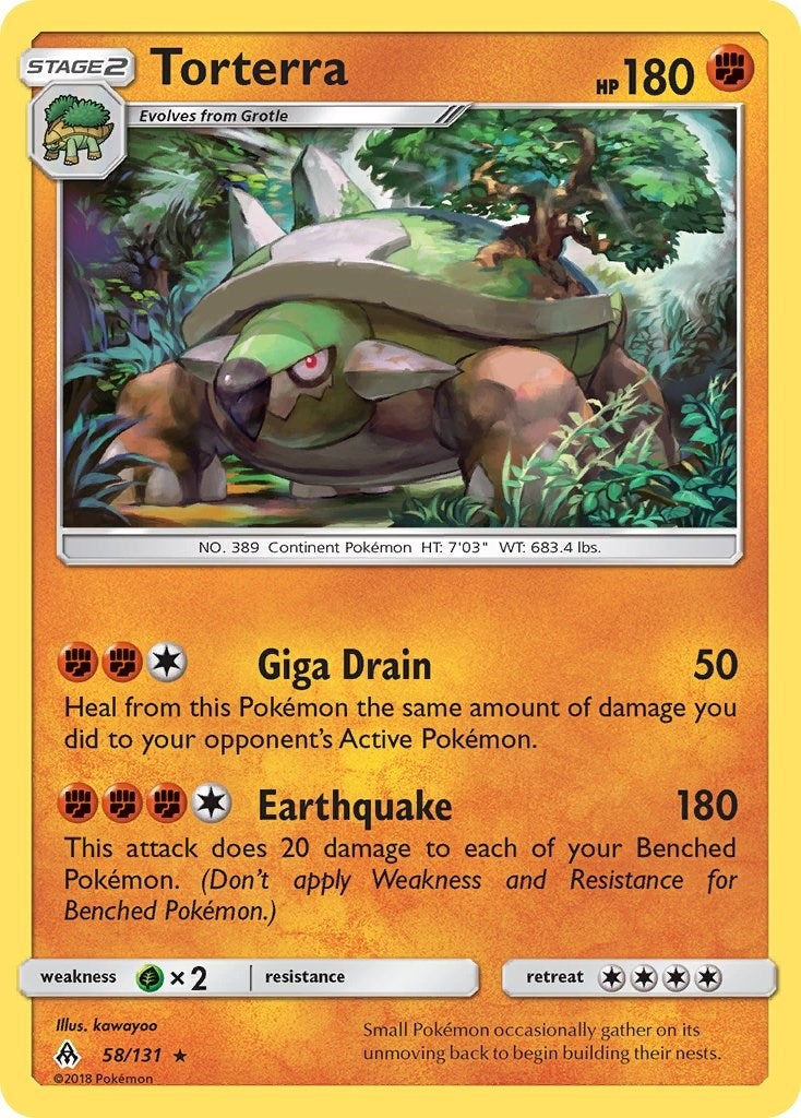 Image for Torterra (58/131) (SM06) - Pokemon
