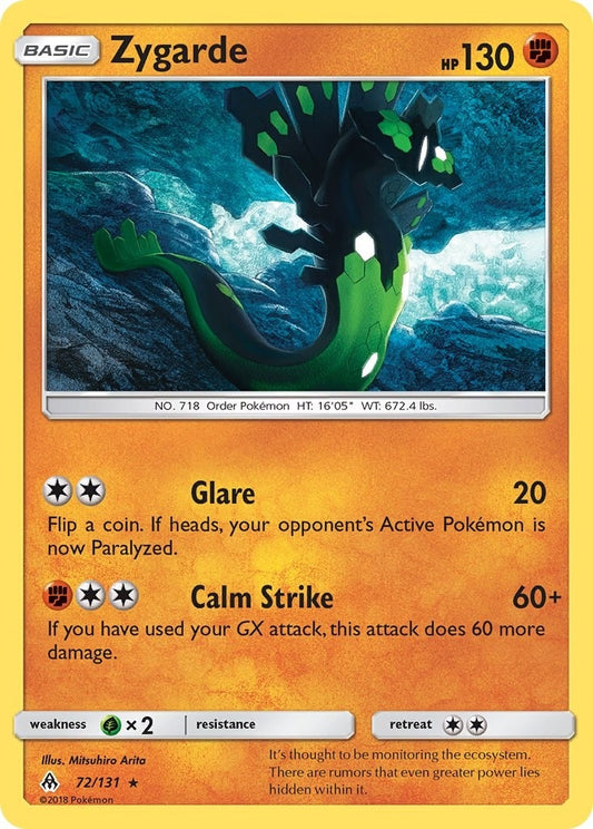 Image for Zygarde (72) (72/131) (SM06) - Pokemon