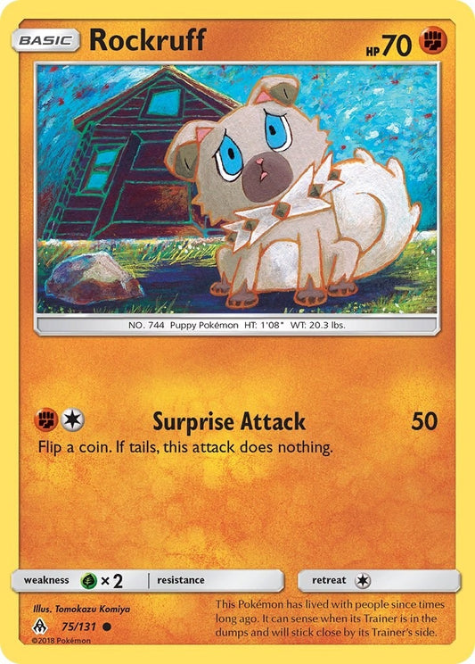 Image for Rockruff (75/131) (SM06) - Pokemon