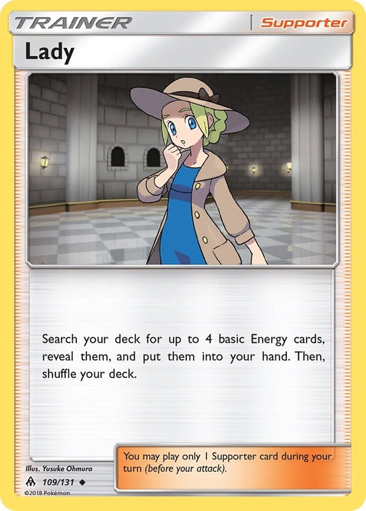 Image for Lady (109/131) (SM06) - Pokemon