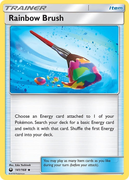 Image for Rainbow Brush (141/168) (CES) - Pokemon