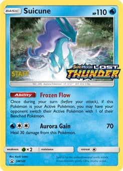 Image for Suicune - SM149 (Prerelease) [Staff] (SM149) (SMP) - Pokemon
