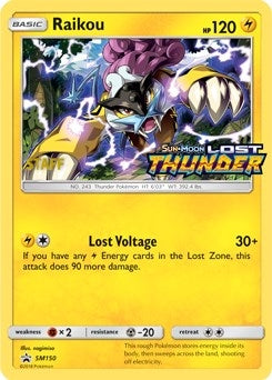 Image for Raikou - SM150 (Prerelease) (Staff) (SM150) (SMP) - Pokemon