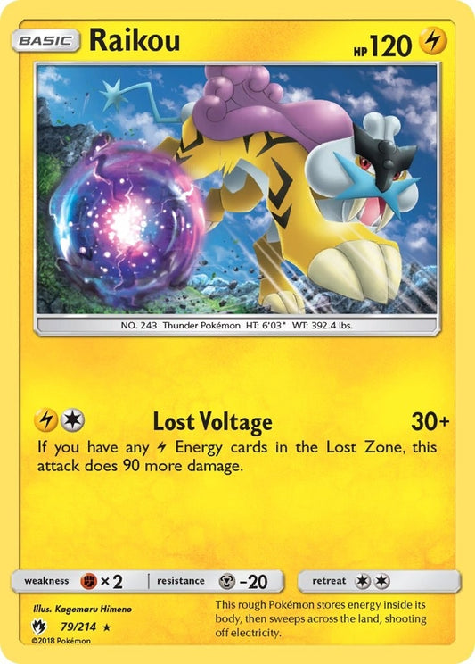 Image for Raikou (79/214) (SM8) - Pokemon