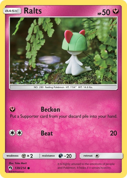 Image for Ralts (139/214) (SM8) - Pokemon