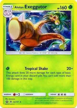 Image for Alolan Exeggutor - 2a/131 (002a/131) (PR) - Pokemon