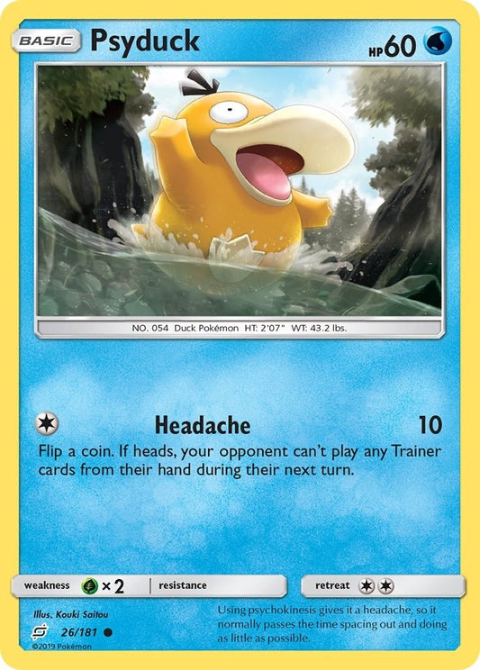 Image for Psyduck (26/181) (SM9) - Pokemon