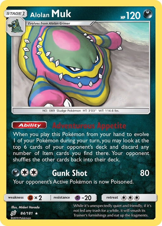 Image for Alolan Muk (84/181) (SM9) - Pokemon