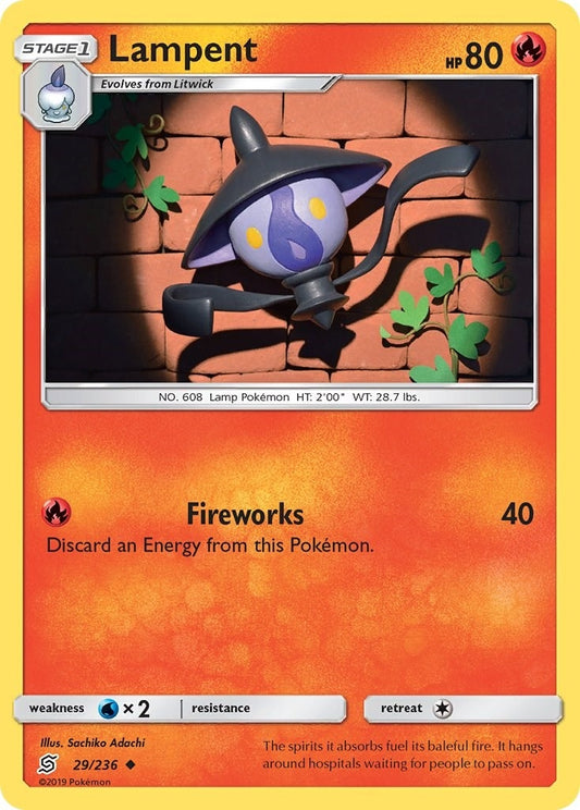 Image for Lampent (29/236) (SM11) - Pokemon