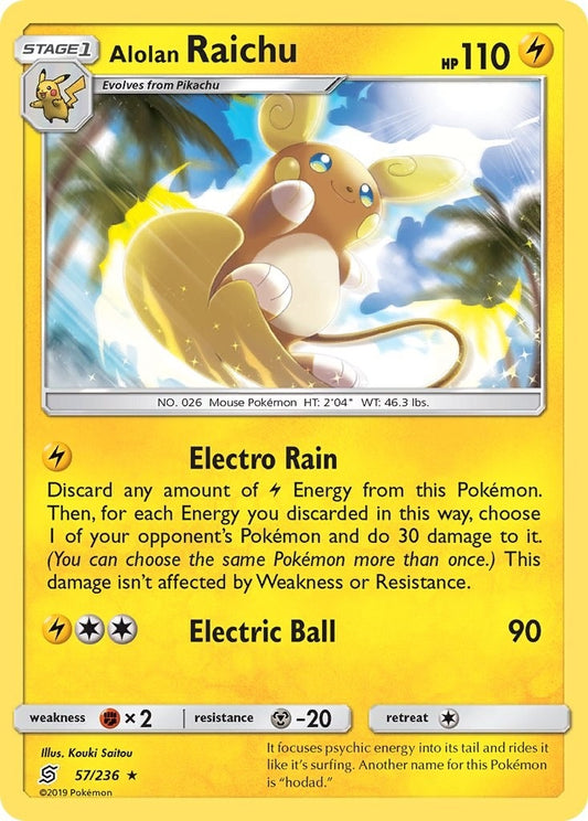 Image for Alolan Raichu (57/236) (SM11) - Pokemon