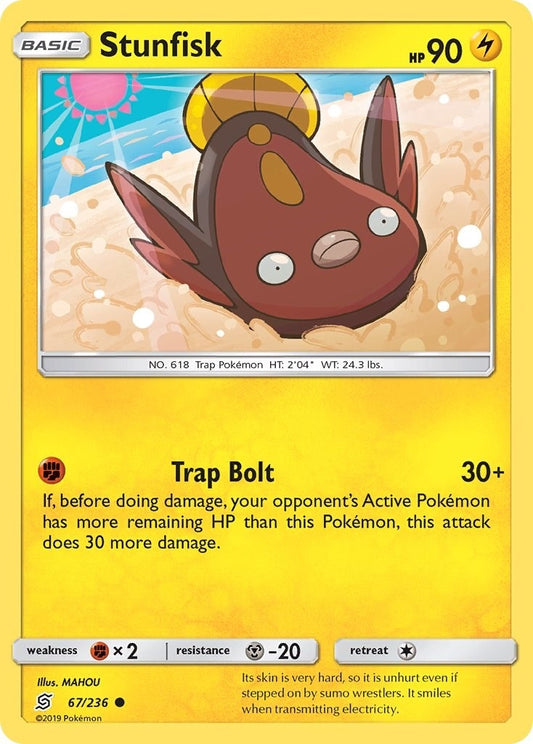 Image for Stunfisk (67/236) (SM11) - Pokemon