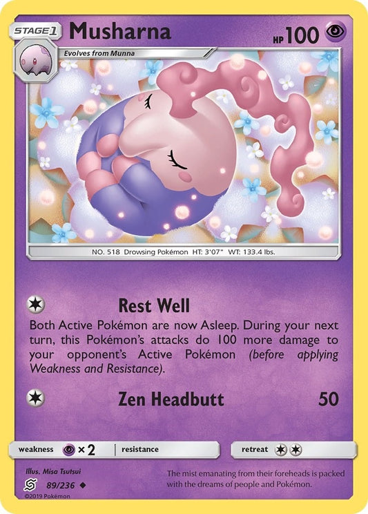 Image for Musharna (89/236) (SM11) - Pokemon
