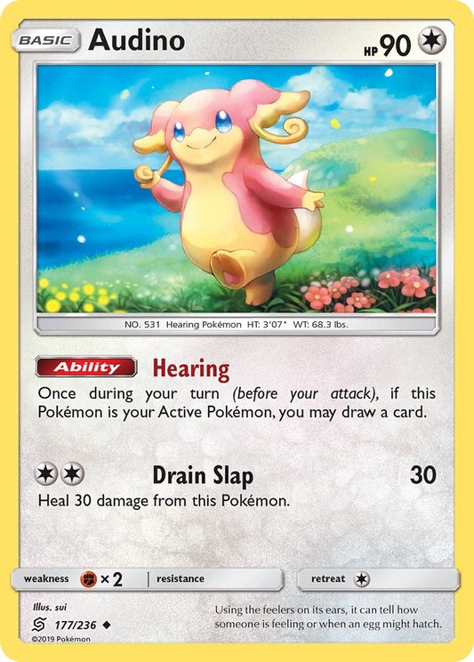 Image for Audino (177/236) (SM11) - Pokemon