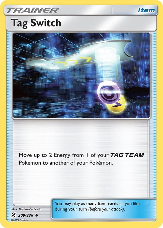 Image for Tag Switch (209/236) (SM11) - Pokemon