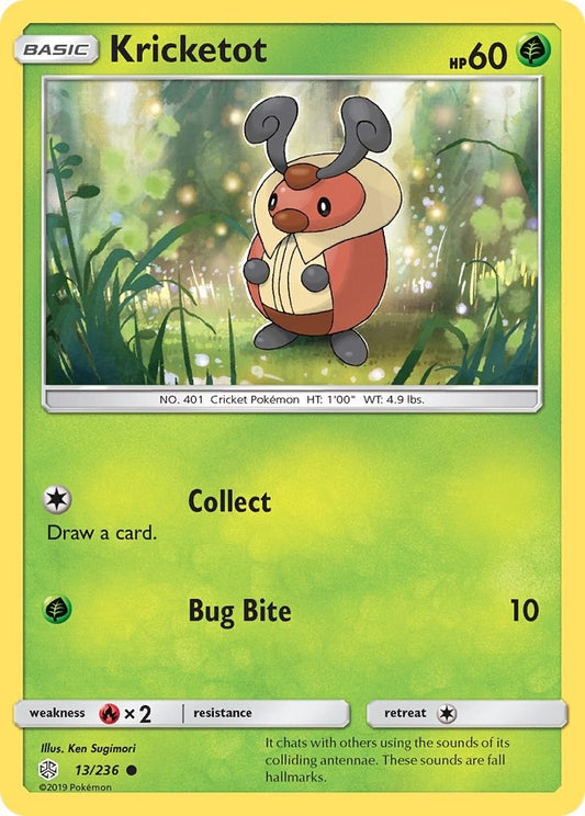 Image for Kricketot (13/236) (SM12) - Pokemon