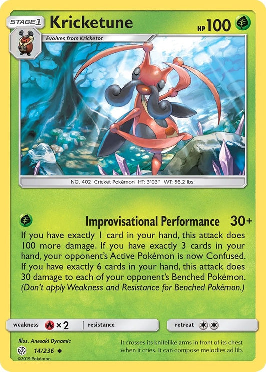 Image for Kricketune (14/236) (SM12) - Pokemon