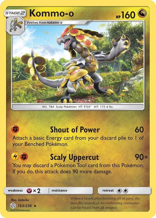 Image for Kommo-o (163/236) (SM12) - Pokemon