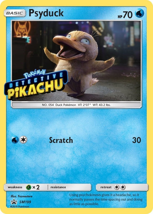 Image for Psyduck - SM199 (Detective Pikachu Stamped) (SM199) (SMP) - Pokemon