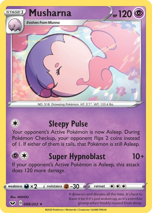 Image for Musharna (088/202) (SWSH01) - Pokemon