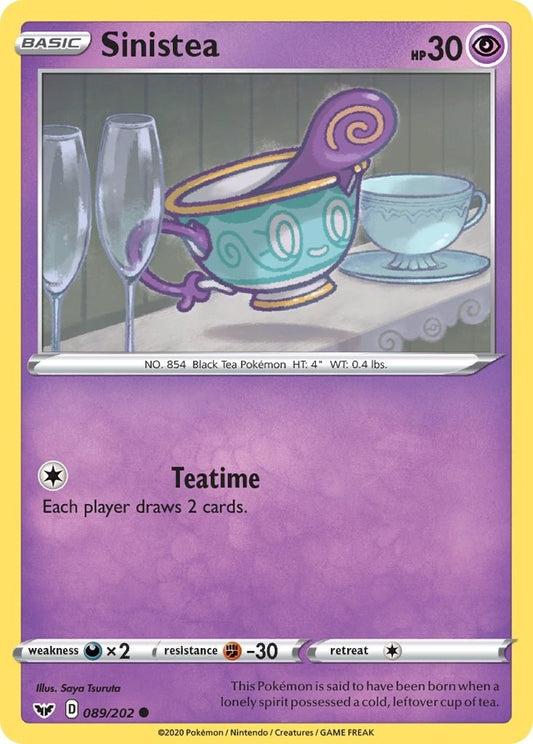 Image for Sinistea (089/202) (SWSH01) - Pokemon
