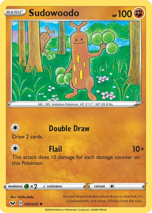 Image for Sudowoodo (100/202) (SWSH01) - Pokemon