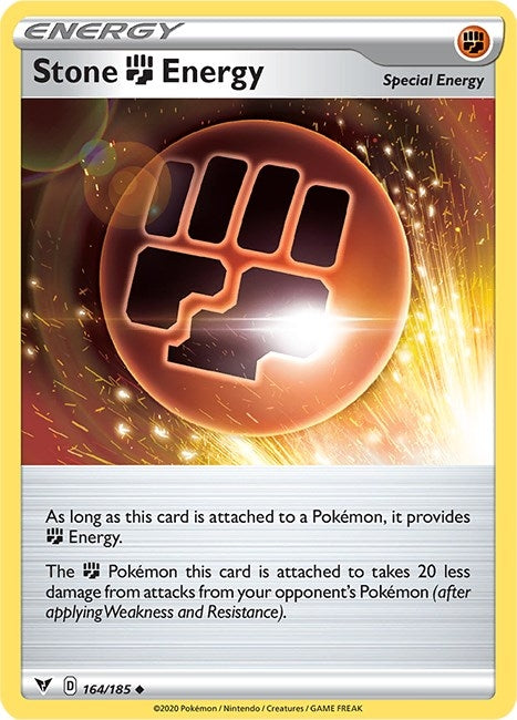 Image for Stone Fighting Energy (164/185) (SWSH04) - Pokemon