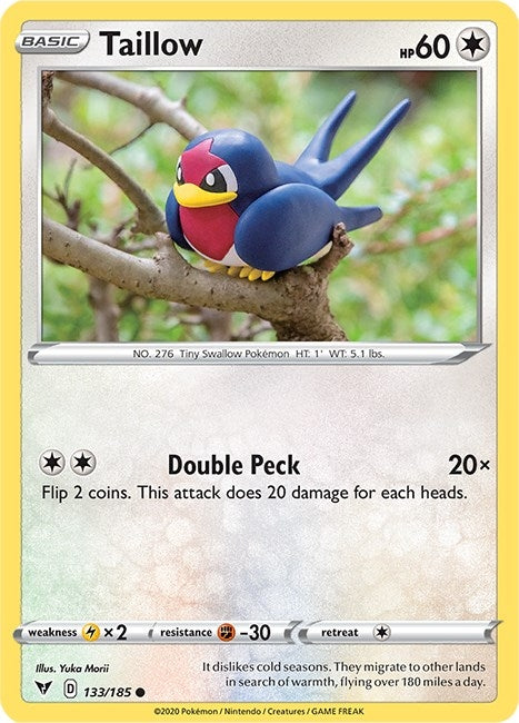 Image for Taillow (133/185) (SWSH04) - Pokemon