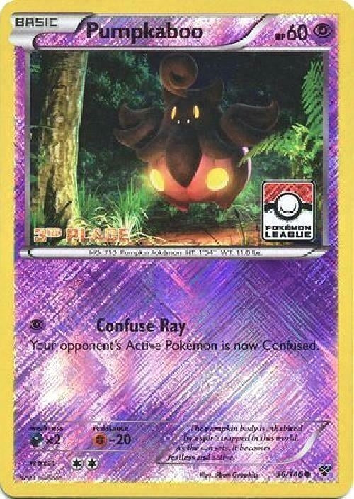 Image for Pumpkaboo - 56/146 (Pokemon League) [3rd Place] (056/146) (PR) - Pokemon
