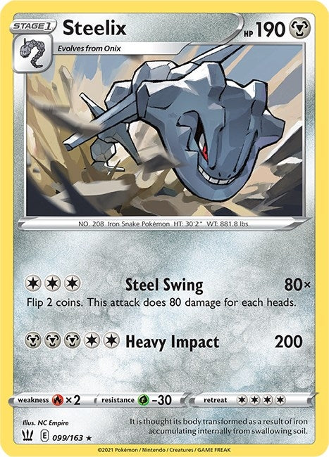 Image for Steelix (099/163) (SWSH05) - Pokemon