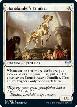 Stonebinder's Familiar - Strixhaven: School of Mages (STX)