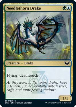 Needlethorn Drake - Strixhaven: School of Mages (STX)