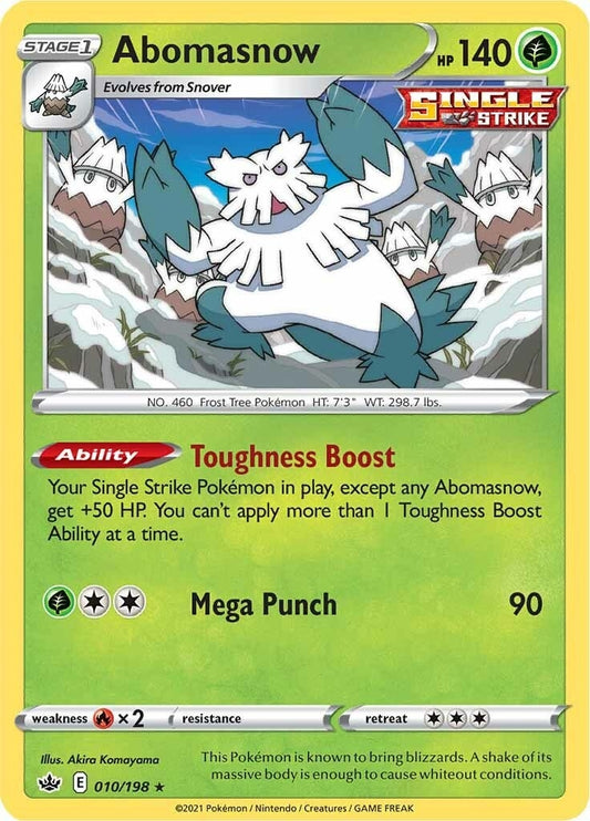 Image for Abomasnow (010/198) (SWSH06) - Pokemon