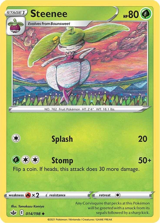 Image for Steenee (014/198) (SWSH06) - Pokemon