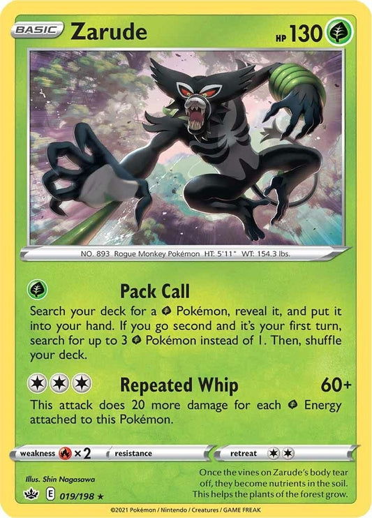 Image for Zarude (019/198) (SWSH06) - Pokemon