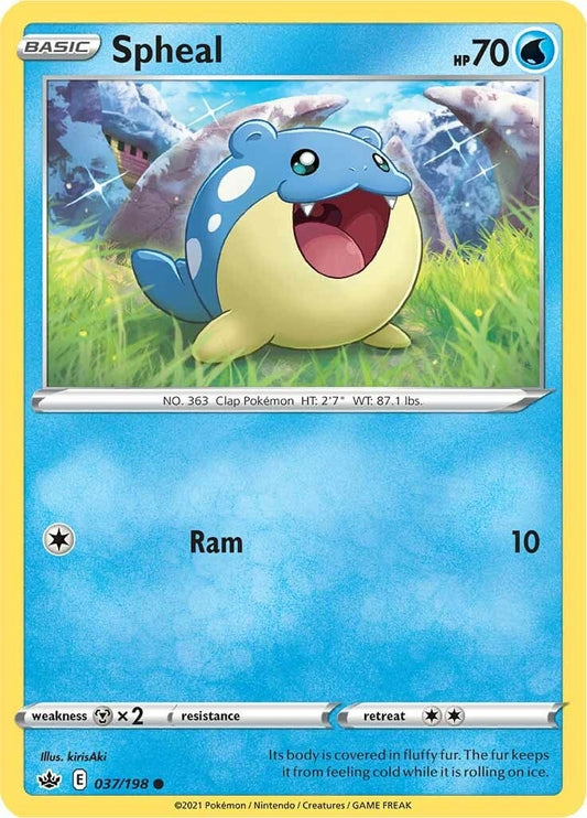 Image for Spheal (037/198) (SWSH06) - Pokemon