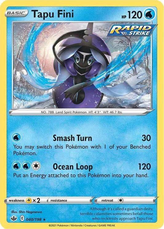 Image for Tapu Fini (040/198) (SWSH06) - Pokemon