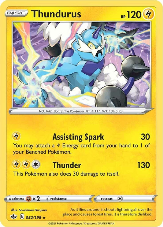 Image for Thundurus (052/198) (SWSH06) - Pokemon