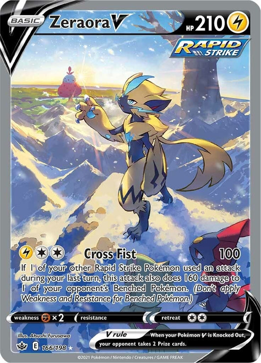 Image for Zeraora V (Alternate Full Art) (166/198) (SWSH06) - Pokemon