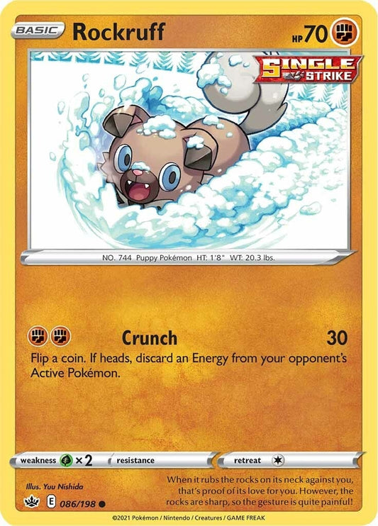 Image for Rockruff (086/198) (SWSH06) - Pokemon