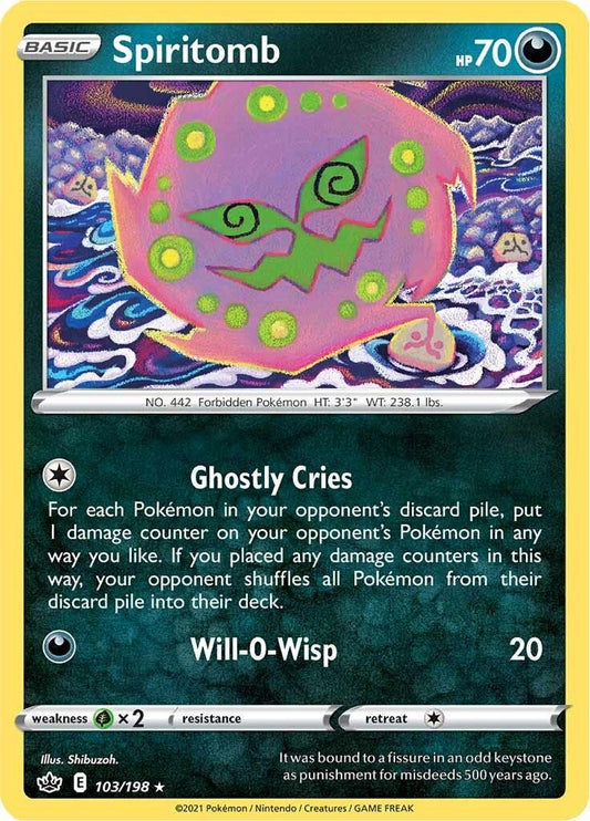 Image for Spiritomb (103/198) (SWSH06) - Pokemon