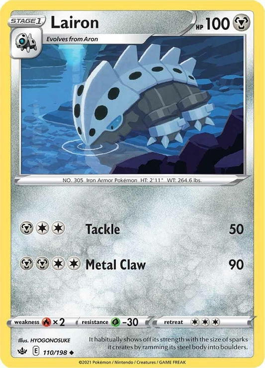Image for Lairon (110/198) (SWSH06) - Pokemon